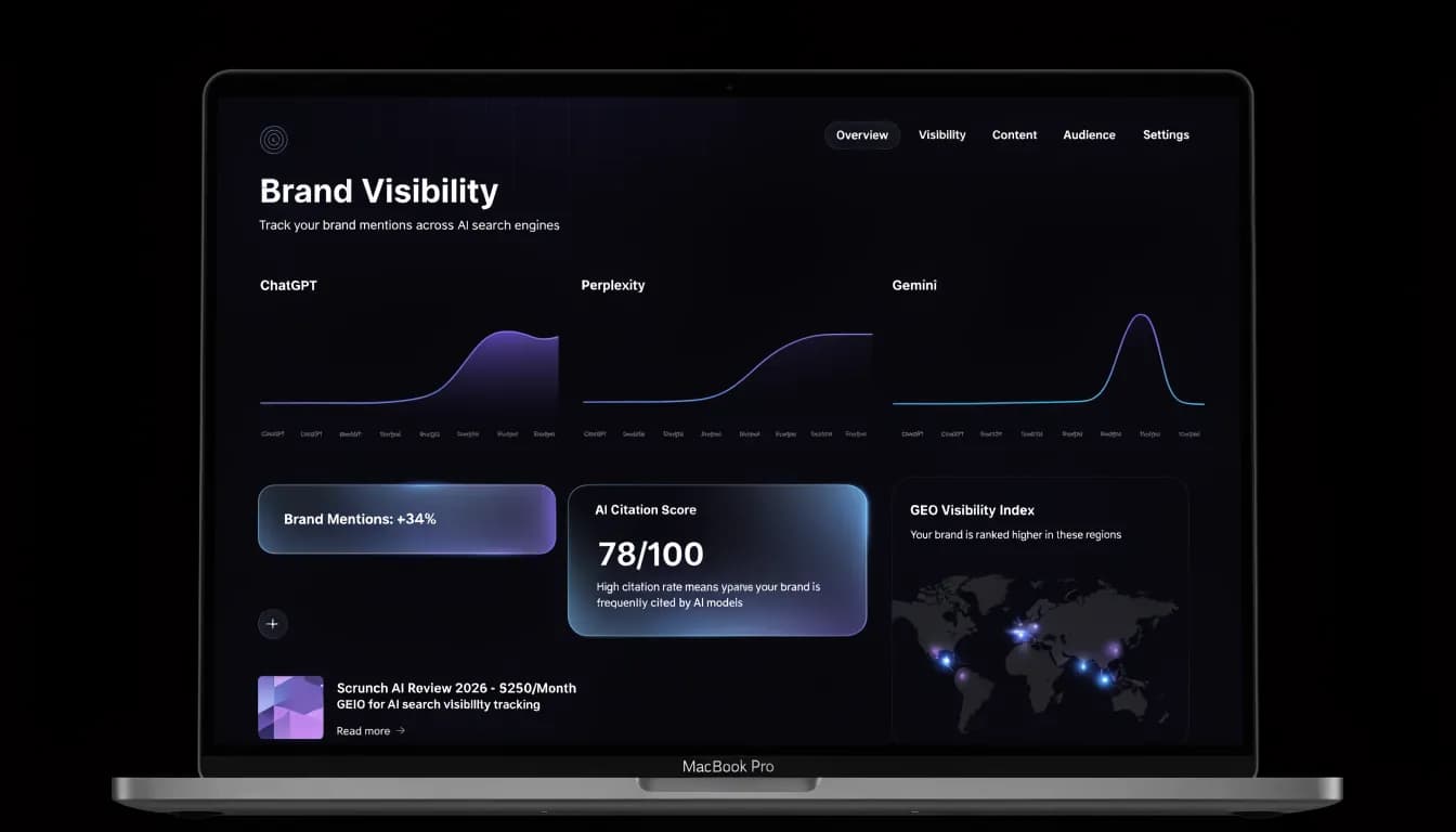 Scrunch AI Test 2026: Ehrlicher Blick auf das GEO-Tool für 250 $ im Monat