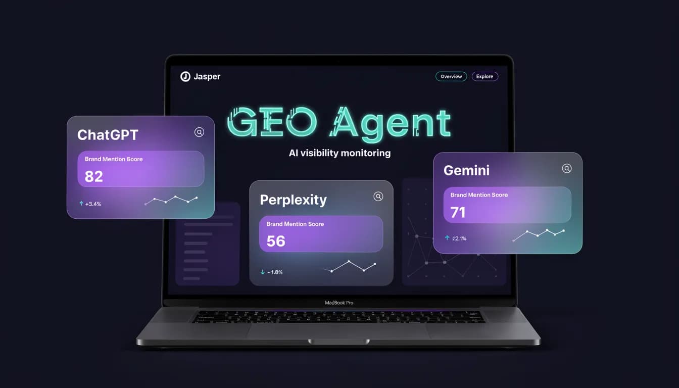 Jasper GEO Agent 2026: review de Jasper AI, funciones y precios